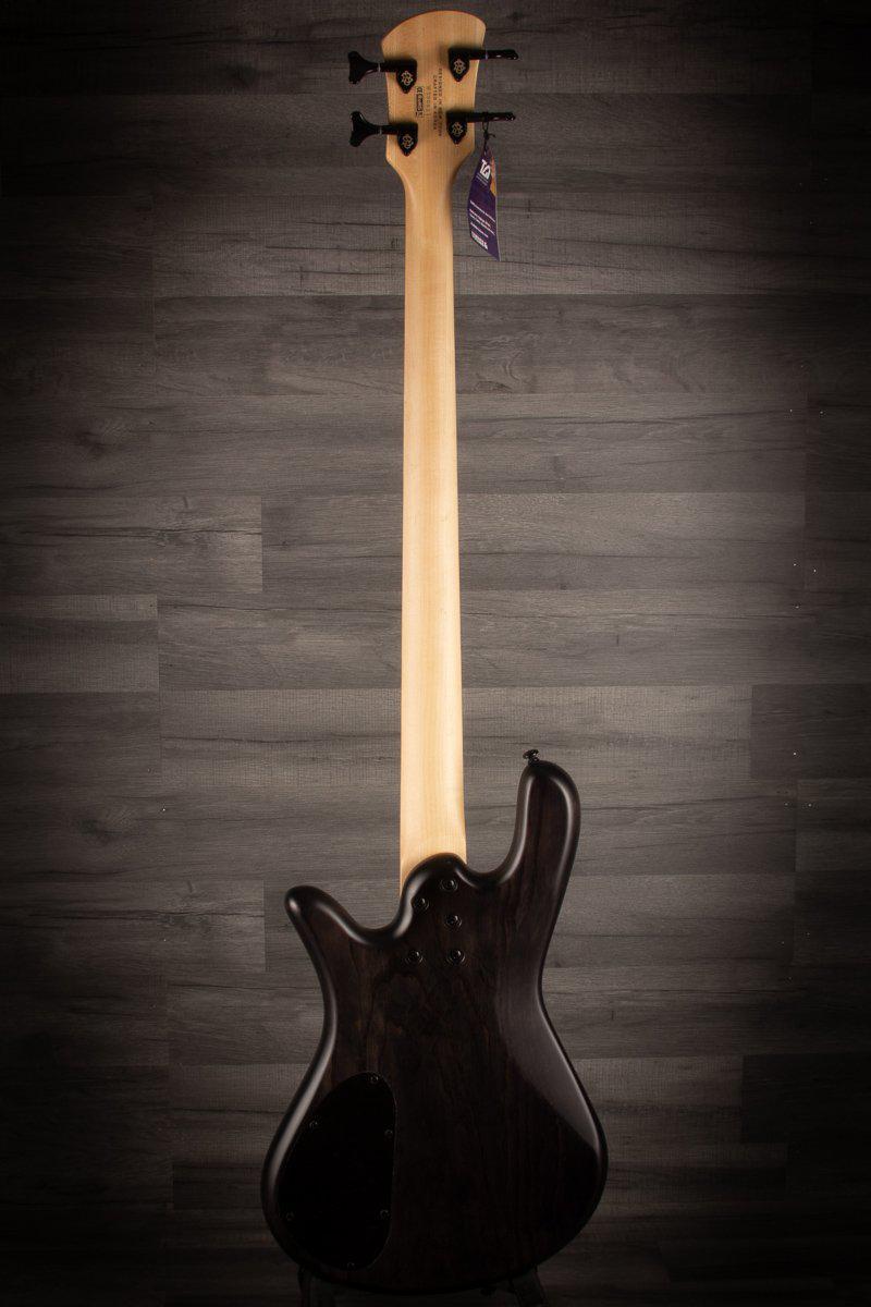 Spector Legend 4 Classic Bass Guitar - Trans Black Matte
