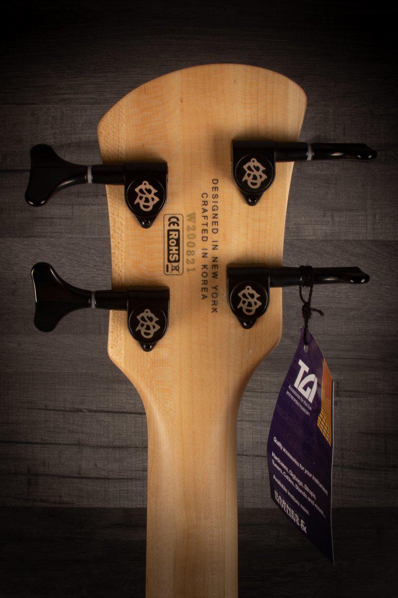 Spector Legend 4 Classic Bass Guitar - Trans Black Matte