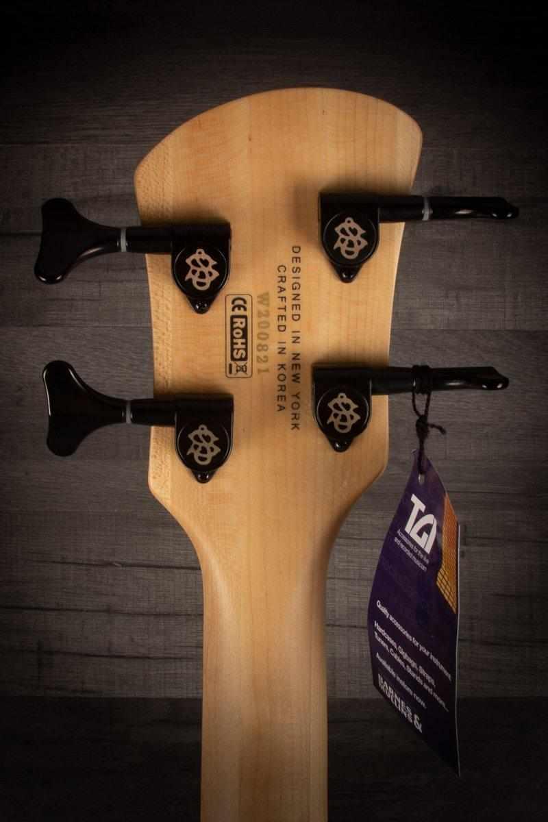 Spector Legend 4 Classic Bass Guitar - Trans Black Matte