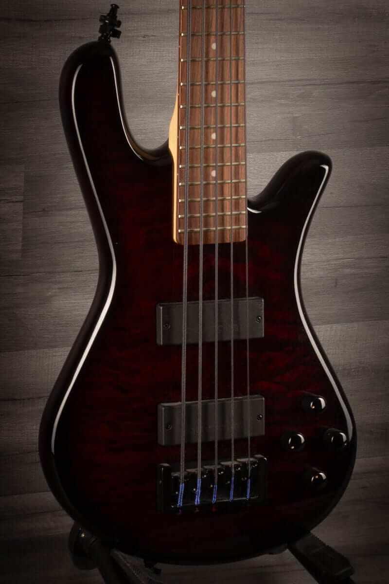 USED - Spector Legend 5 Classic, Bass Guitar - Black Cherry