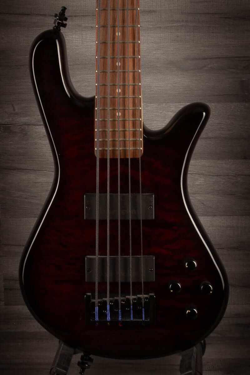 USED - Spector Legend 5 Classic, Bass Guitar - Black Cherry