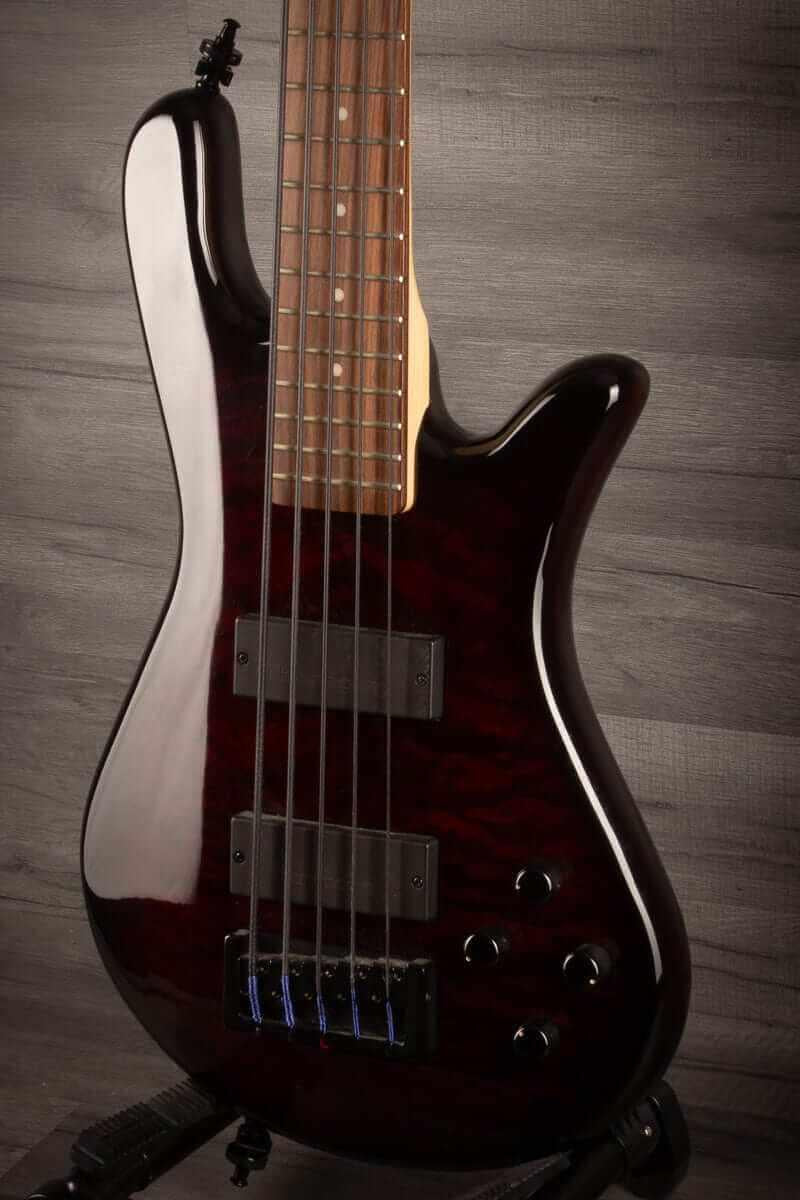 USED - Spector Legend 5 Classic, Bass Guitar - Black Cherry