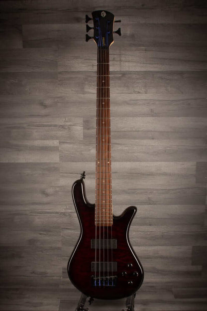 USED - Spector Legend 5 Classic, Bass Guitar - Black Cherry