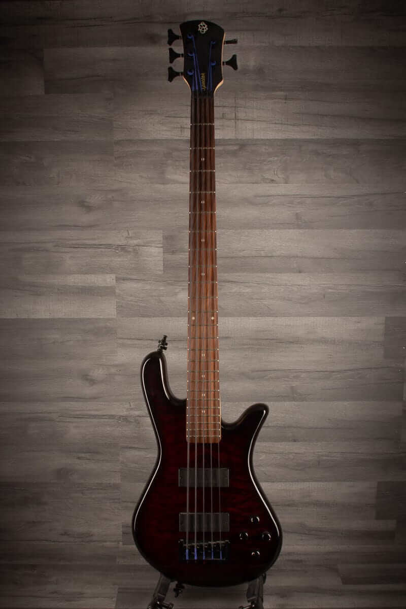 USED - Spector Legend 5 Classic, Bass Guitar - Black Cherry