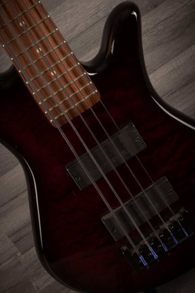 USED - Spector Legend 5 Classic, Bass Guitar - Black Cherry