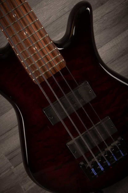 USED - Spector Legend 5 Classic, Bass Guitar - Black Cherry