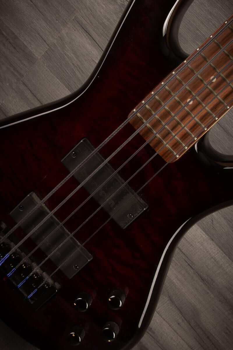USED - Spector Legend 5 Classic, Bass Guitar - Black Cherry