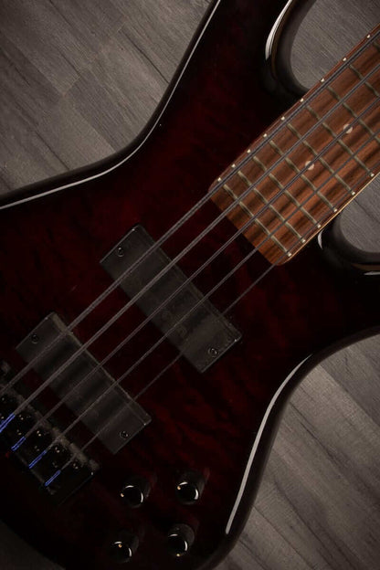 USED - Spector Legend 5 Classic, Bass Guitar - Black Cherry