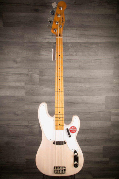 Squier Classic Vibe '50s Precision Bass Guitar in White Blonde