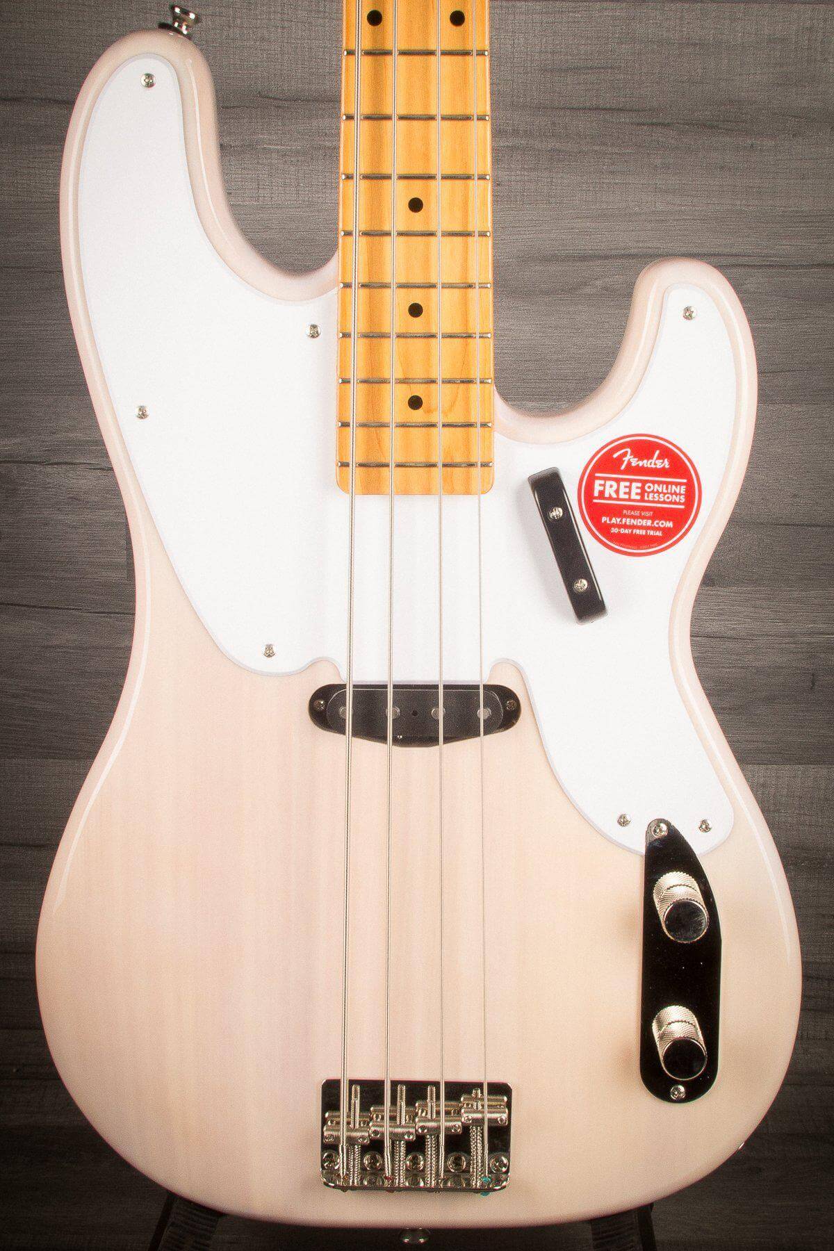 Squier Bass Guitar Squier Classic Vibe '50s Precision Bass White Blonde