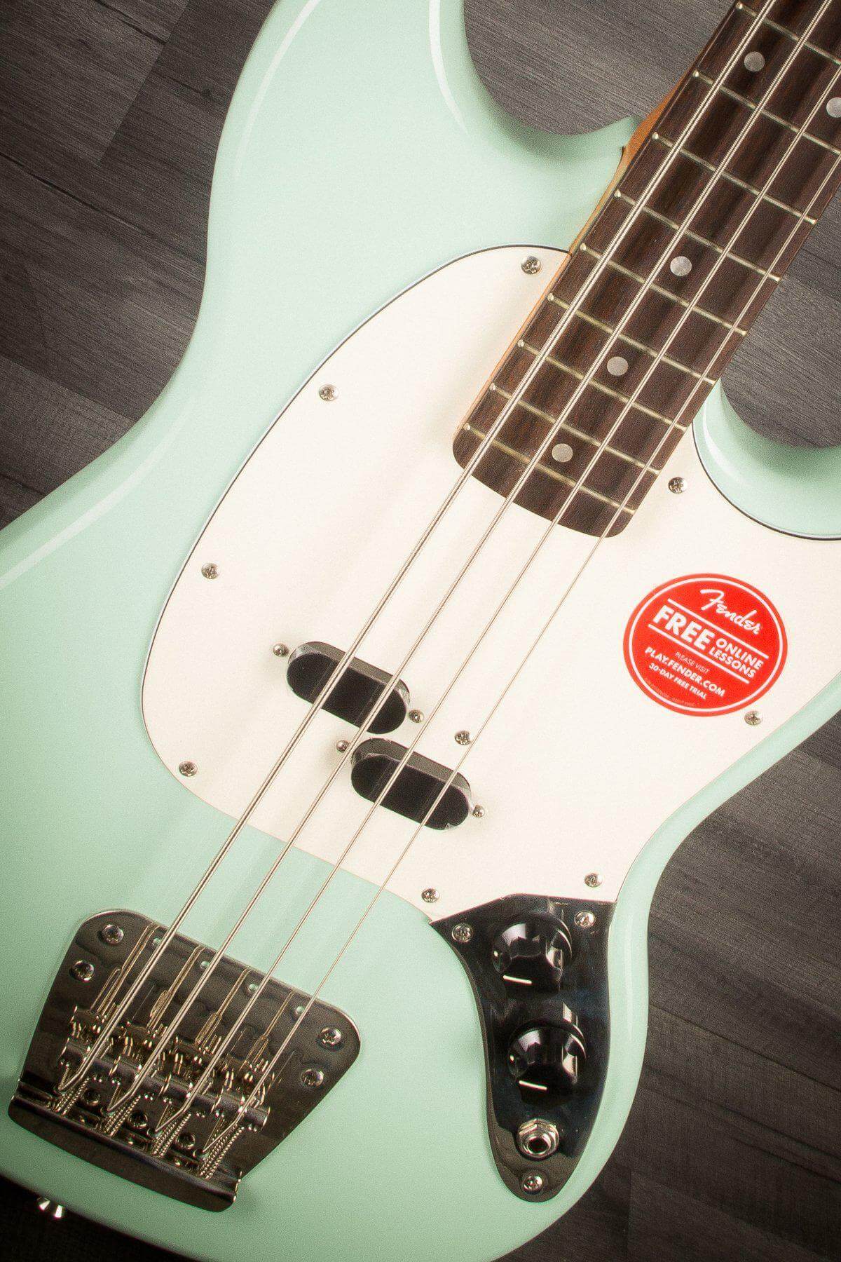 Squier Classic Vibe '60s Mustang Bass Guitar - Surf Green