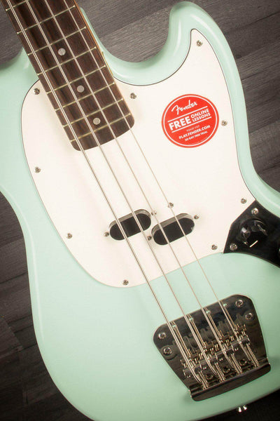 Squier Classic Vibe '60s Mustang Bass Guitar - Surf Green