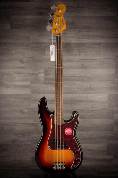 Squier Classic Vibe '60s Precision Bass Guitar - 3 Colour Sunburst