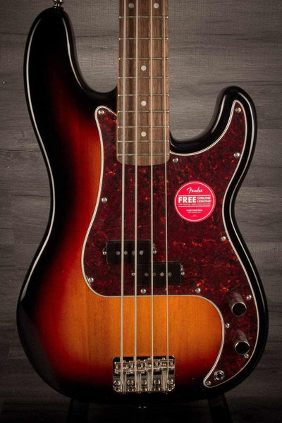 Squier Classic Vibe '60s Precision Bass Guitar - 3 Colour Sunburst