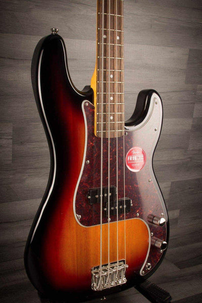 Squier Classic Vibe '60s Precision Bass Guitar - 3 Colour Sunburst