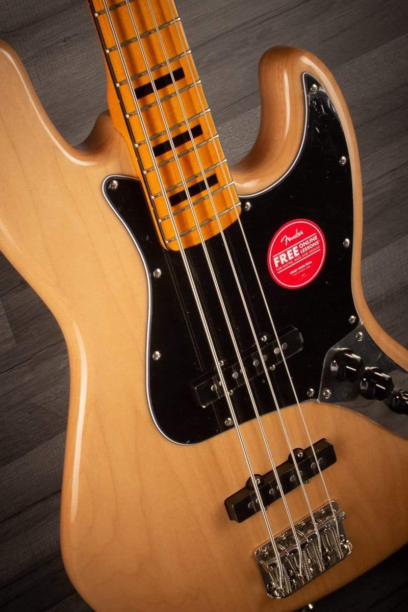 Squier Bass Guitar Squier Classic Vibe '70s Jazz Bass Natural