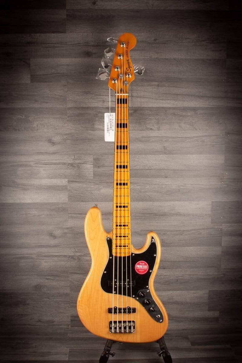 Squier Classic Vibe '70s Jazz V Bass Guitar - Natural