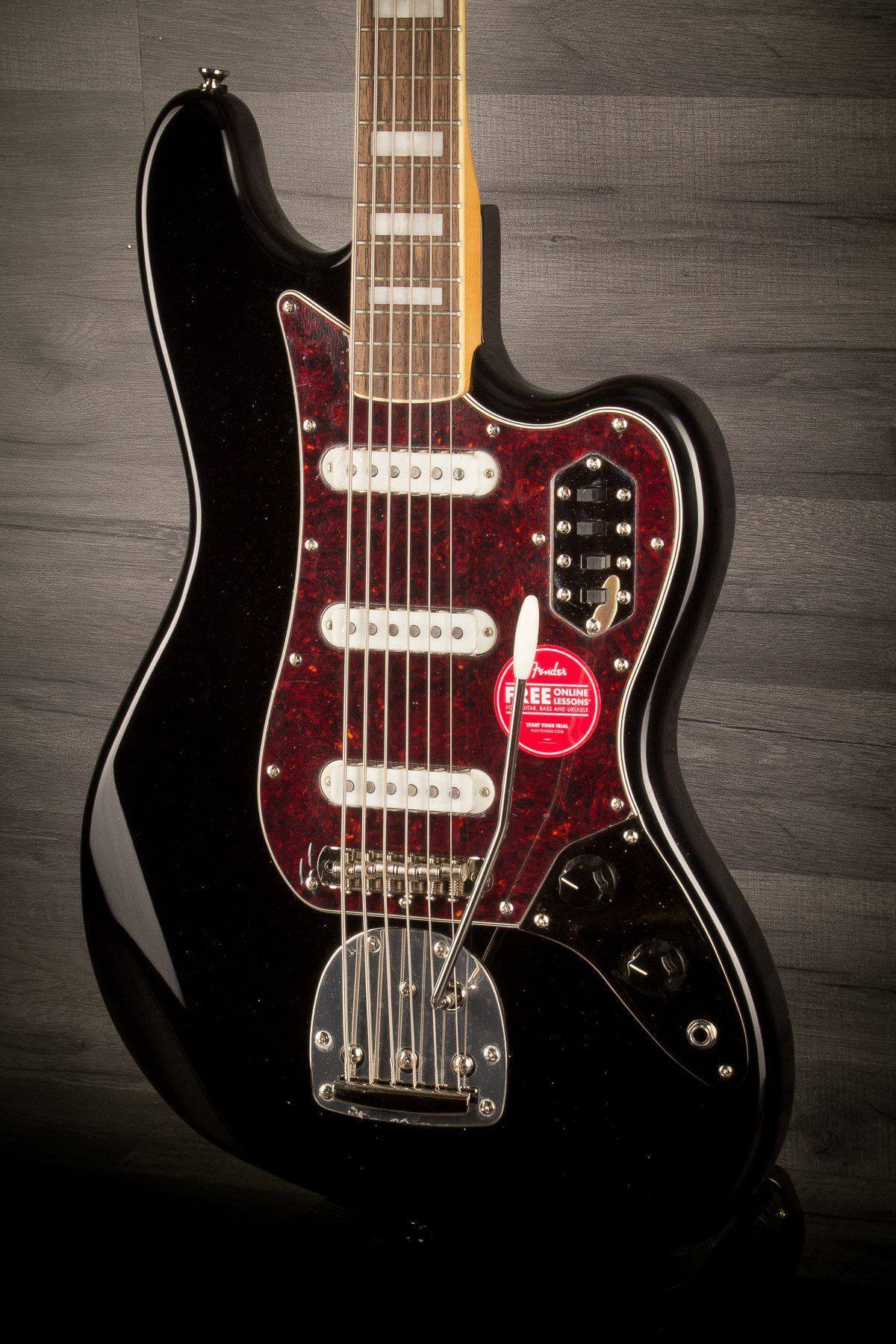 Squier Classic Vibe Bass VI - Black Bass Guitar