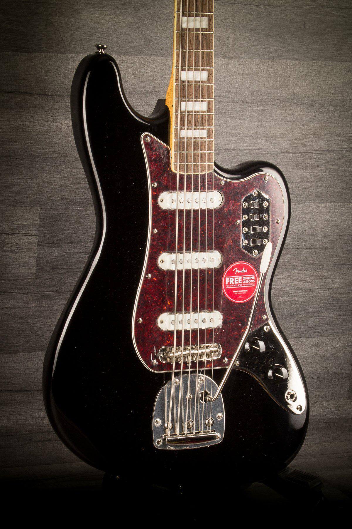 Squier Classic Vibe Bass VI - Black Bass Guitar