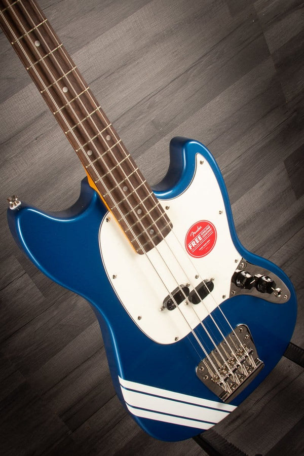 Squier Bass Guitar Squier FSR Classic Vibe 60s Competition Mustang Bass, Lake Placid Blue