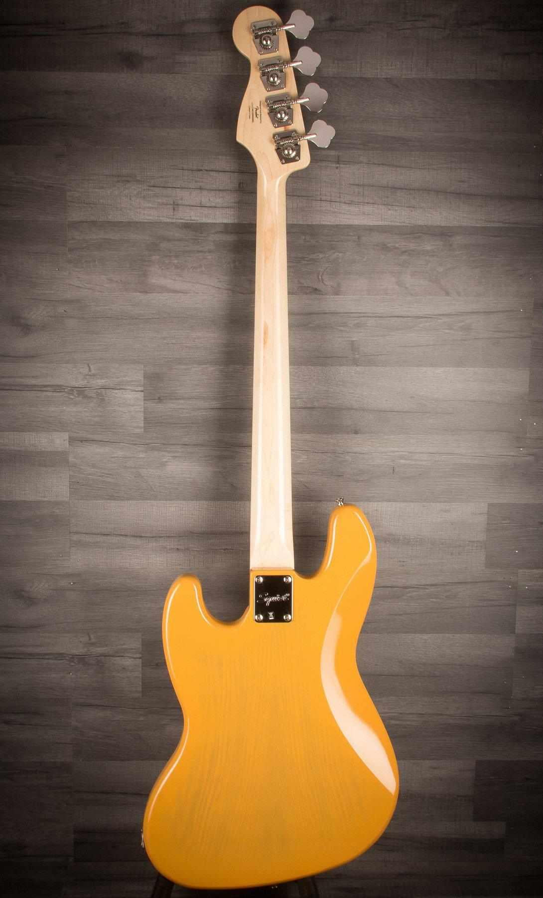 Squier Paranormal J Bass '54 Bass Guitar, Maple - Butterscotch Blonde