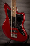 Squier  - Vintage Modified Jaguar Bass Short Scale Candy Apple Red - MusicStreet