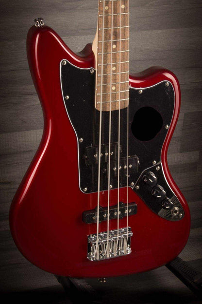 Squier - Vintage Modified Jaguar Bass Short Scale Candy Apple Red