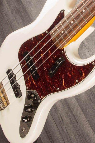 USED - Squier Classic Vibe Jazz Bass 60s Olympic White