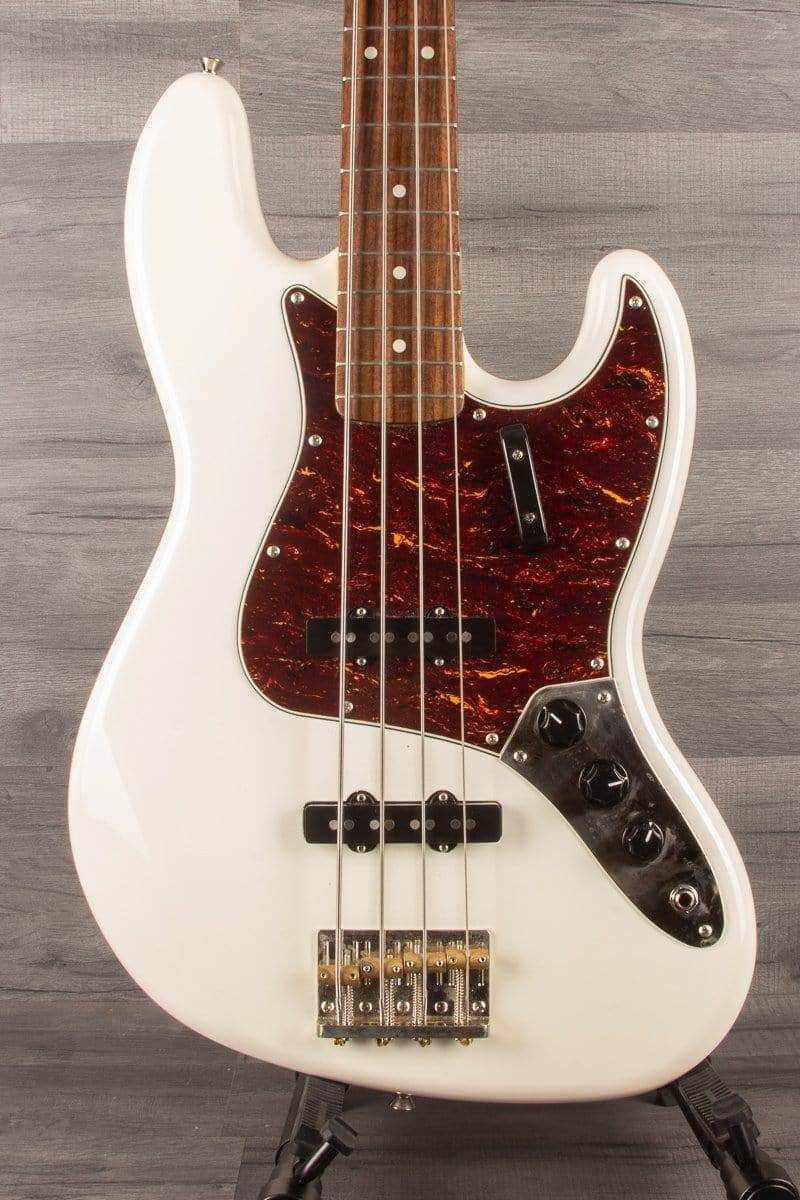 USED - Squier Classic Vibe Jazz Bass 60s Olympic White