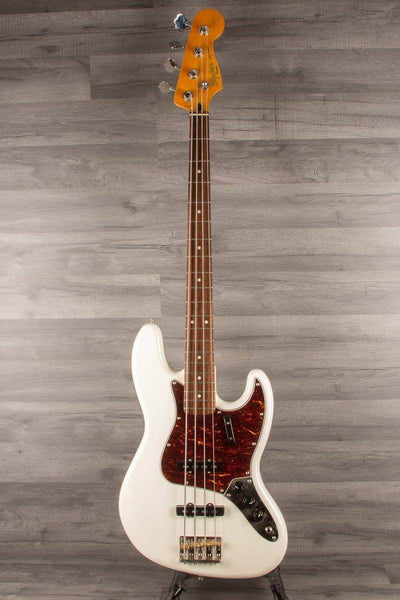 USED - Squier Classic Vibe Jazz Bass 60s Olympic White
