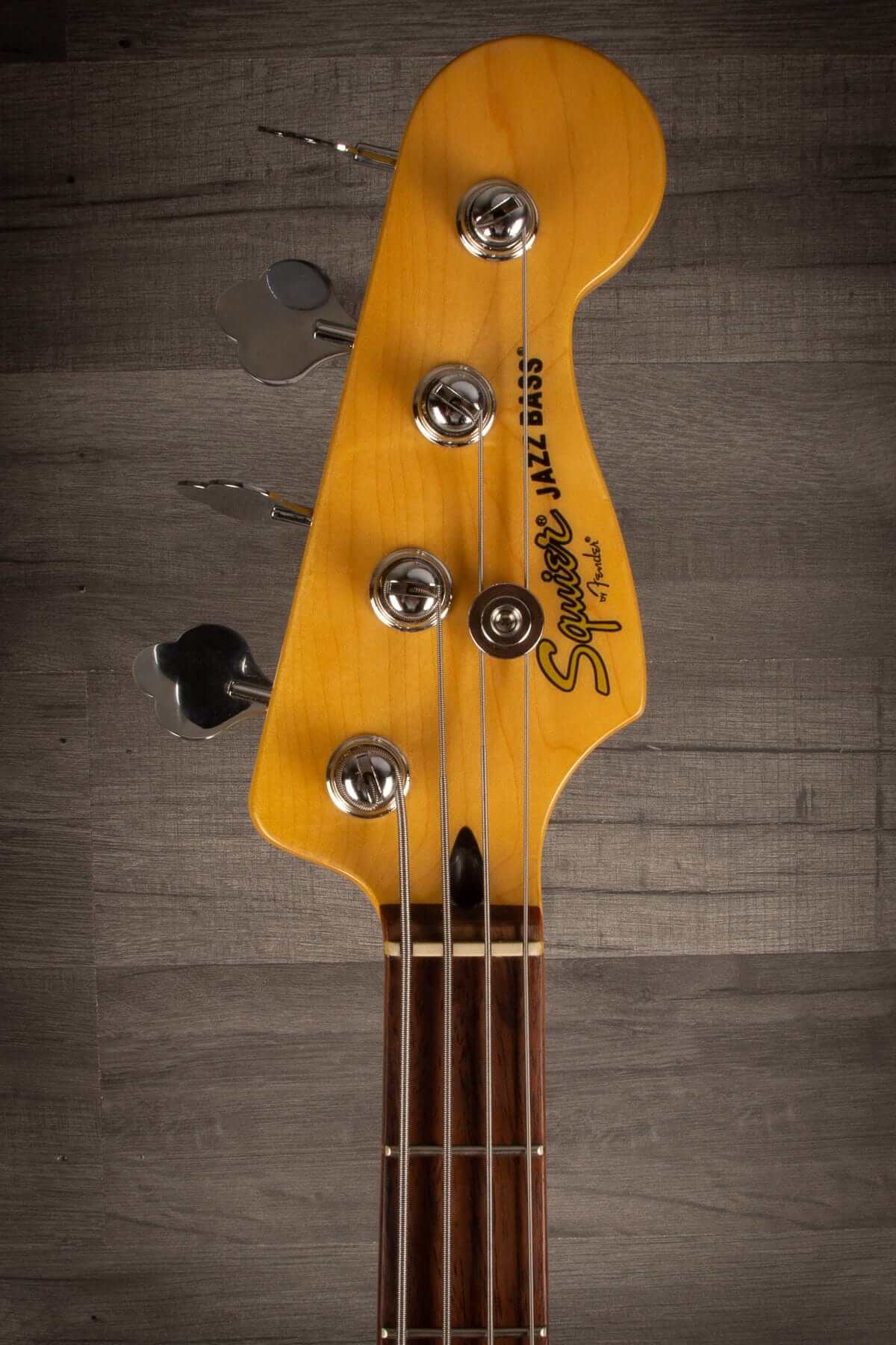 USED - Squier Classic Vibe Jazz Bass 60s Olympic White, inc hard case