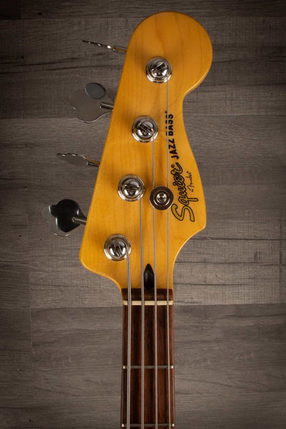 USED - Squier Classic Vibe Jazz Bass 60s Olympic White, inc hard case