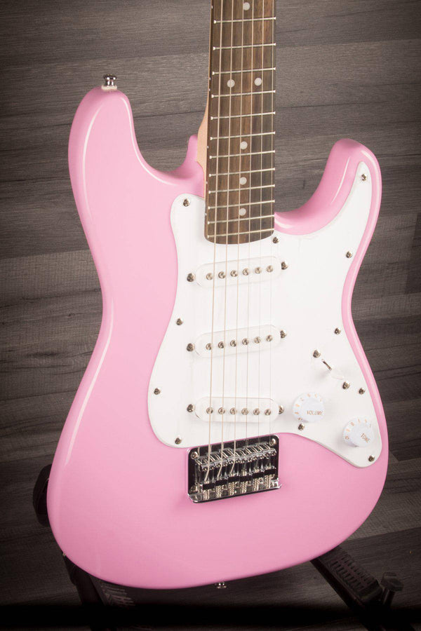 Pink squier electric guitar clearance