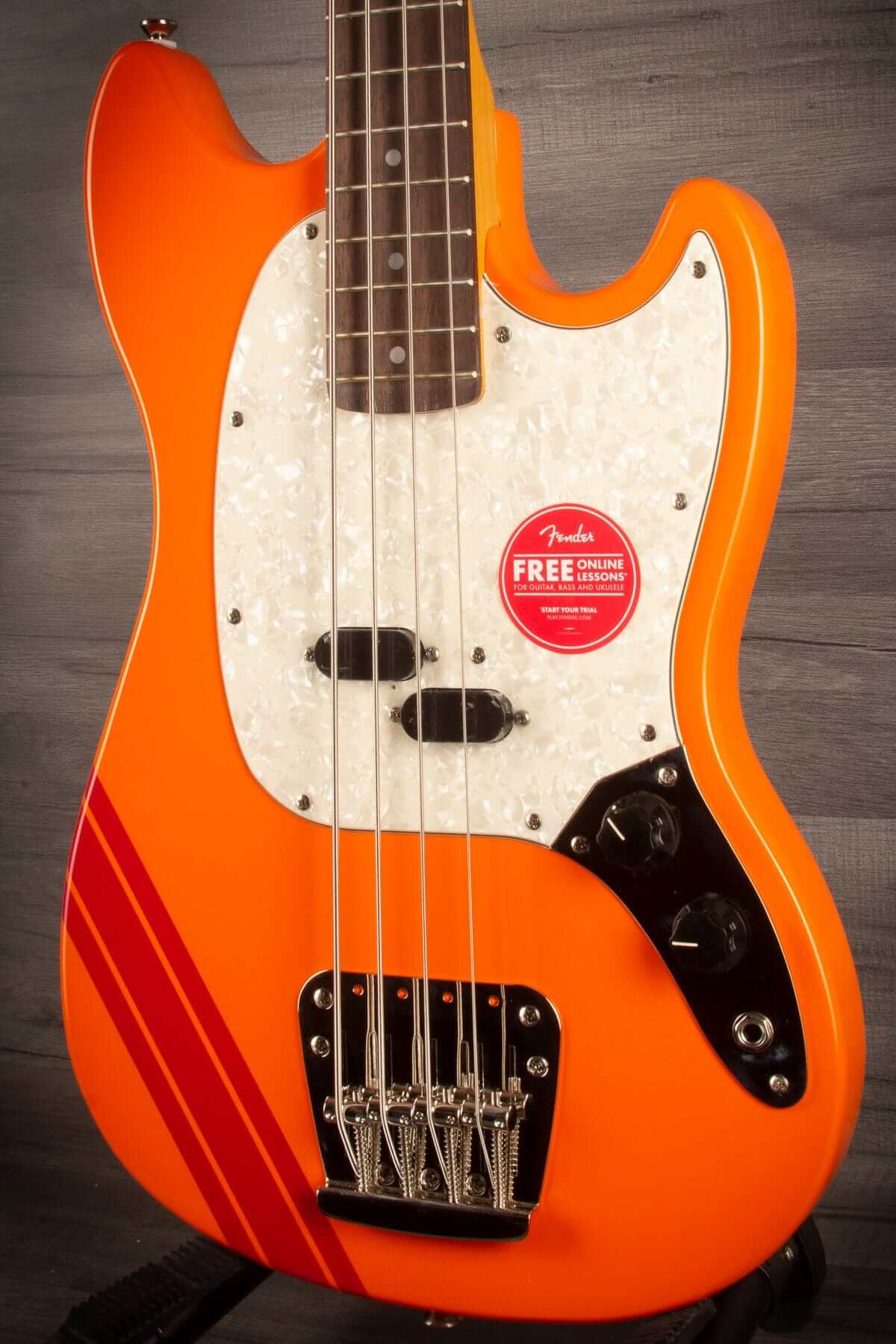 FSR Squier Classic Vibe FSR '60S Competition Mustang - Capri Orange