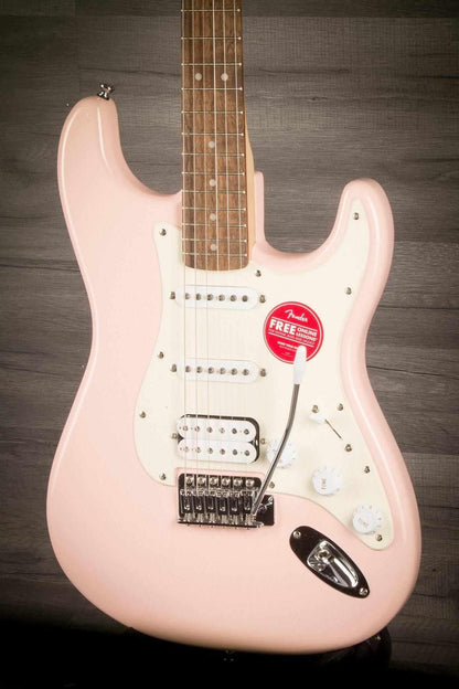 Squier Bullet Stratocaster HSS Shell Pink