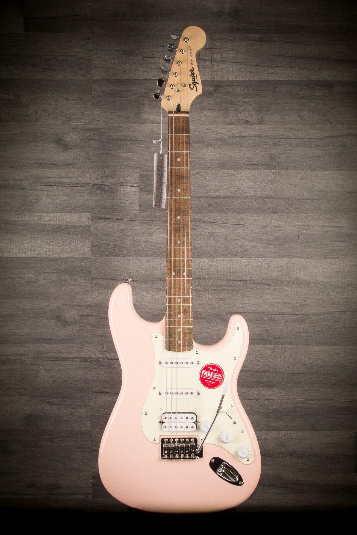 Squier Bullet Stratocaster HSS Shell Pink