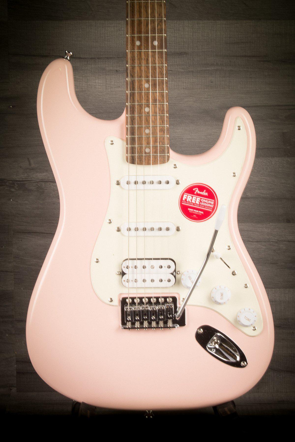 Squier Bullet Stratocaster HSS Shell Pink