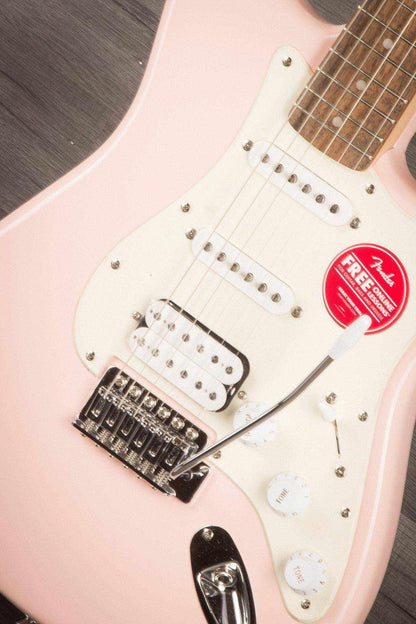 Squier Bullet Stratocaster HSS Shell Pink