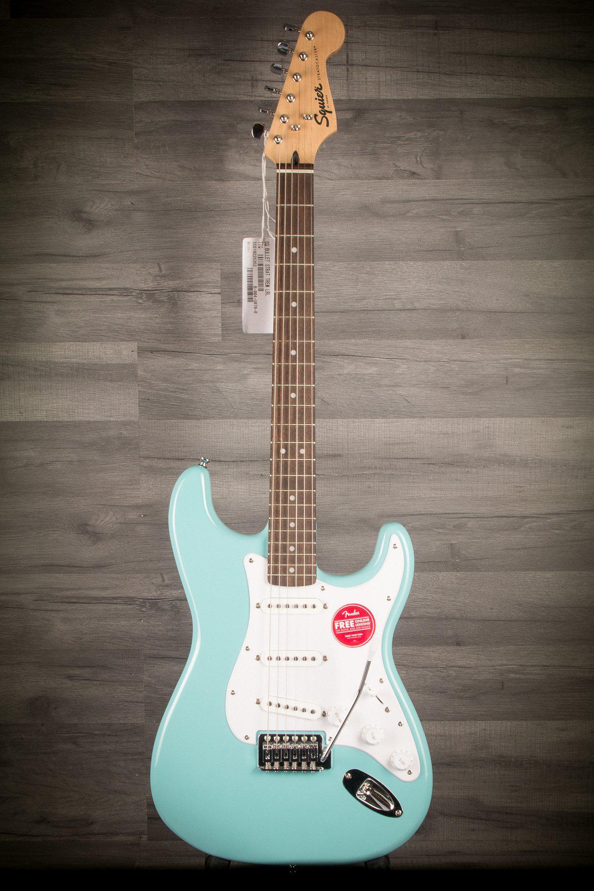 Squier Electric Guitar Squier Bullet Stratocaster Tropical Turquoise