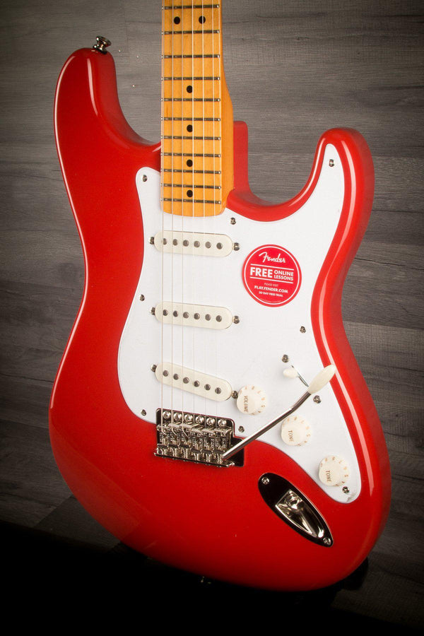 Squier Electric Guitar Squier Classic Vibe '50s Stratocaster Fiesta Red