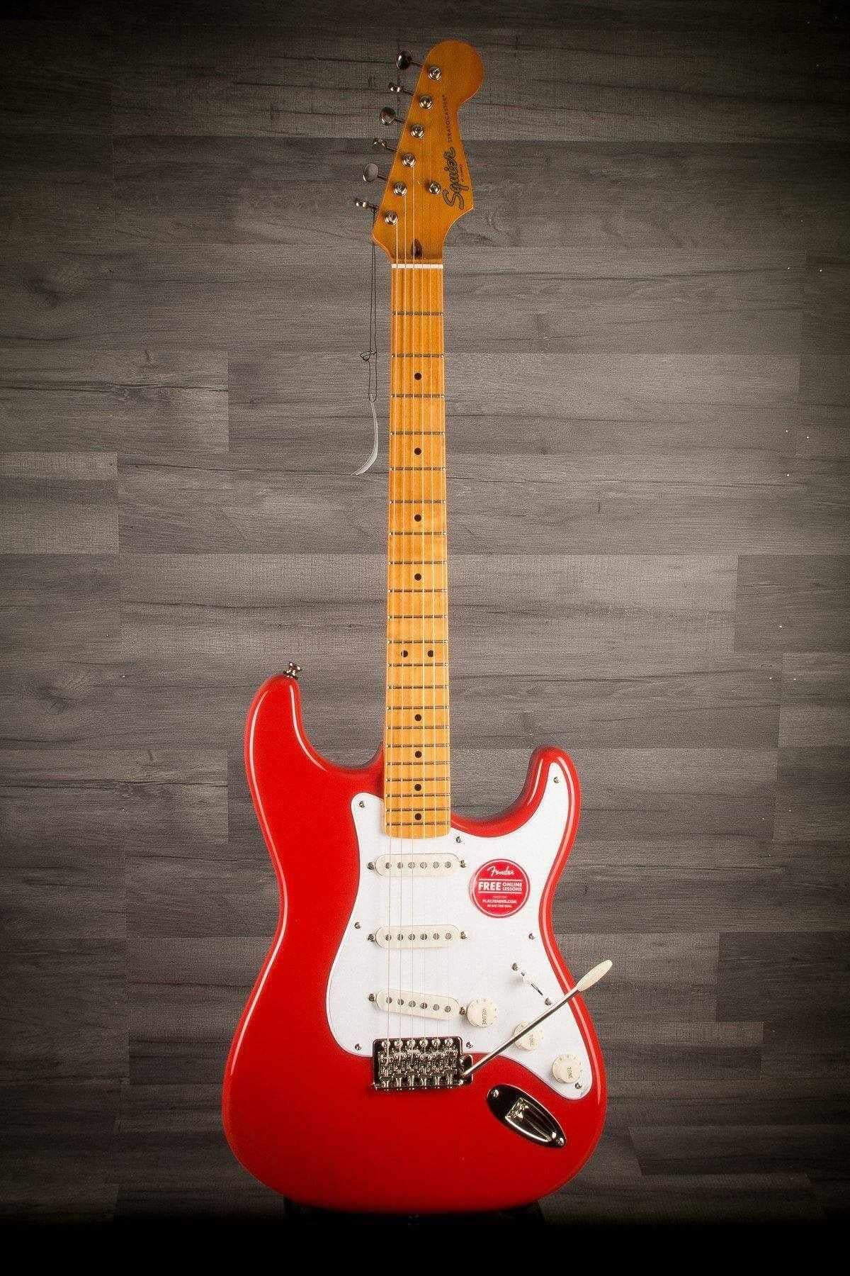Squier Classic Vibe '50s Stratocaster Electric Guitar - Fiesta Red
