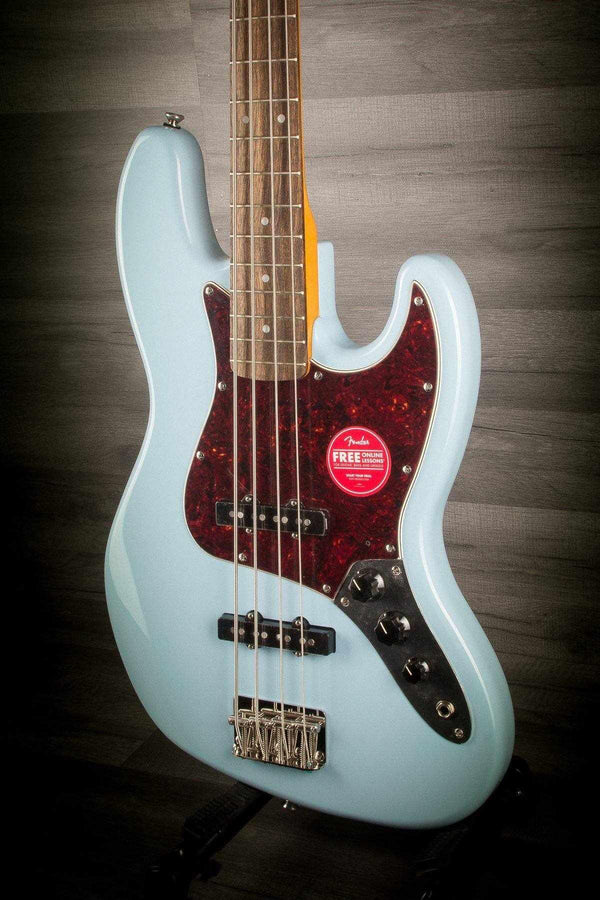Squier - Classic Vibe 60's Jazz Bass Guitar - Daphne Blue