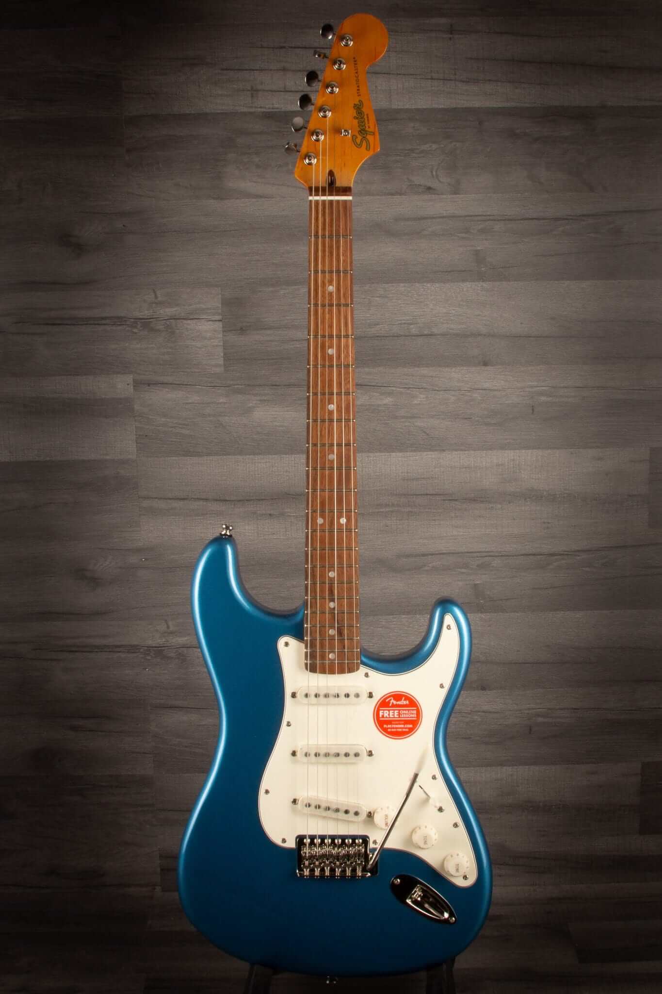 Squier Classic Vibe '60s Stratocaster Electric Guitar - Lake Placid Blue