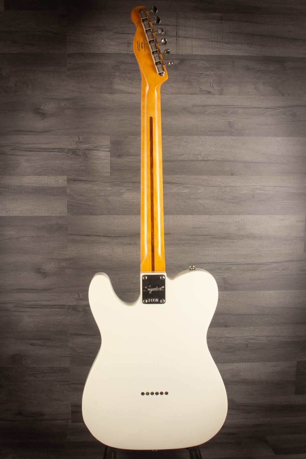 Squier Classic Vibe '70s Thinline Telecaster Electric Guitar - Olympic White