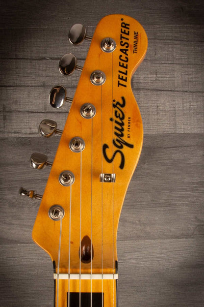 Squier Classic Vibe '70s Thinline Telecaster Electric Guitar - Olympic White