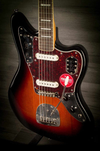 Squier Classic Vibe '70s Jaguar Electric Guitar - 3-Tone Sunburst