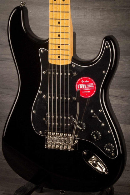 Squier Classic Vibe '70s Stratocaster HSS Electric Guitar - Black