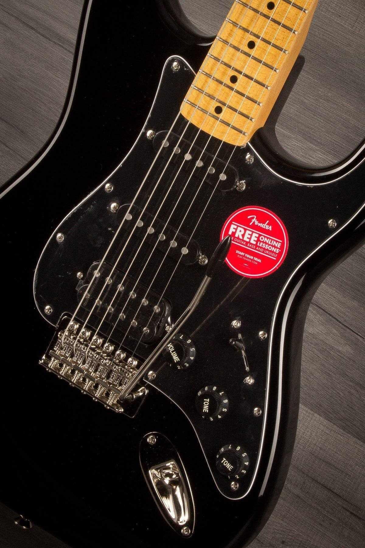 Squier Classic Vibe '70s Stratocaster HSS Electric Guitar - Black