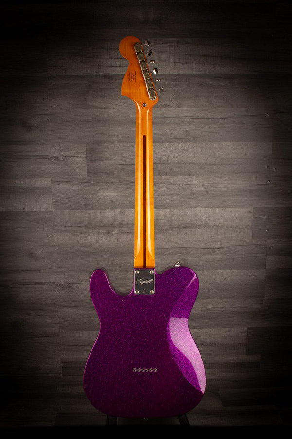 Squier Electric Guitar Squier FSR 70's Telecaster Deluxe Purple Sparkle