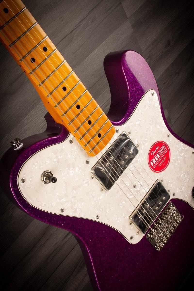 Squier FSR 70's Telecaster Deluxe Purple Sparkle
